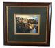 Limited Edition Max Hayslette Signed, Numbered Matted and Framed ready to hang