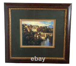 Limited Edition Max Hayslette Signed, Numbered Matted and Framed ready to hang