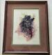 Limited Edition Native American Chief 45/250 Robert Garner pencil signed Framed