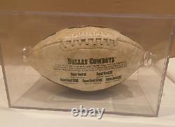 Limited Edition Of 5000 NFL Dallas Cowboys Super Bowl Autographed Ball 1999