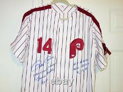 Limited Edition Pete Rose Autographed 1980 World Series Phillies Jersey