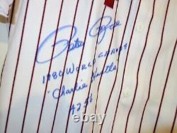 Limited Edition Pete Rose Autographed 1980 World Series Phillies Jersey