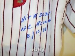 Limited Edition Pete Rose Autographed 1980 World Series Phillies Jersey