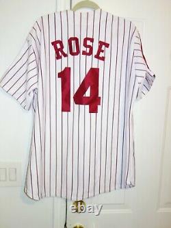 Limited Edition Pete Rose Autographed 1980 World Series Phillies Jersey
