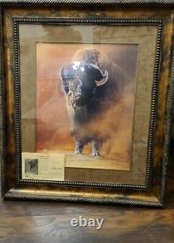 Limited Edition Print #460/950 The American Bison signed by Edward Aldrich