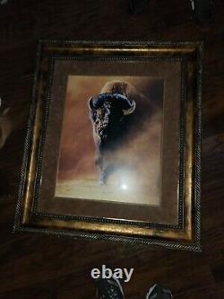 Limited Edition Print #460/950 The American Bison signed by Edward Aldrich