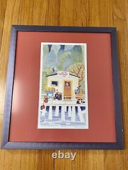 Limited Edition Rie Munoz signed numbered Airline Agent art print 838/950