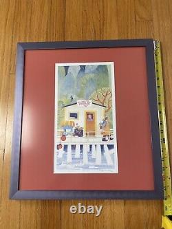 Limited Edition Rie Munoz signed numbered Airline Agent art print 838/950