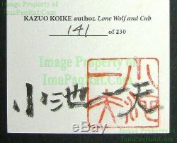 Limited Edition SIGNED Lone Wolf and Cub #141 of 230 Hardcover HC VHTF BIG PICS