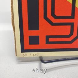 Limited Edition SIGNED Shepard Fairey 9.5 x 12 Lithograph