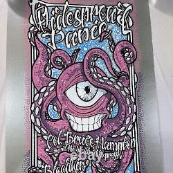 Limited Edition Screen Printed Widespread Panic Poster Signed Numbered 139/300