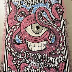 Limited Edition Screen Printed Widespread Panic Poster Signed Numbered 139/300