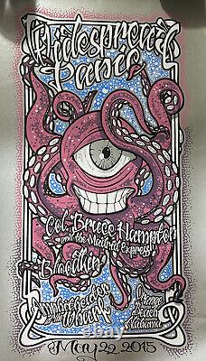 Limited Edition Screen Printed Widespread Panic Poster Signed Numbered 139/300