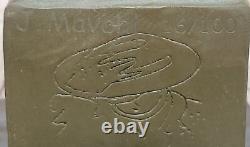 Limited Edition Signed Michael Jackson Bronze Bust Sculpture Musician Hot Cast F
