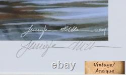 Limited Edition Signed/Numbered Ducks Unlimited Print By Jennifer Miller 2014