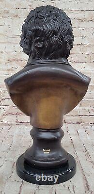 Limited Edition Signed Numbered by Thomas Beethoven Bust Bronze Sculpture Sale