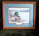 Limited Edition Signed Sherrie Russell Meline Solitaire Mallard Print FRAMED