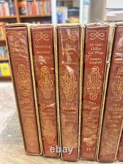 Limited Edition Signed The Plays of Eugene O'Neill 12 vol slipcases no 666/770