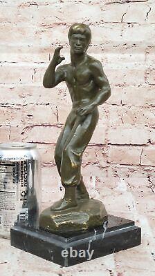 Limited Edition Signed & numbered by Mavchi Bruce Lee Bronze Statue Star of the