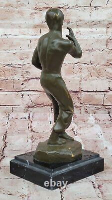 Limited Edition Signed & numbered by Mavchi Bruce Lee Bronze Statue Star of the
