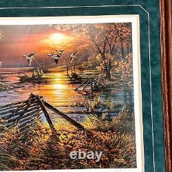 Limited Edition Terry Redlin Signed Print Number 2934 No Glass