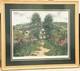 Limited edition James Scoppettone Signed Numbered Framed Art Maison A Giverny