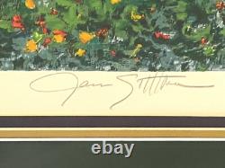 Limited edition James Scoppettone Signed Numbered Framed Art Maison A Giverny