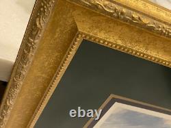 Limited edition James Scoppettone Signed Numbered Framed Art Maison A Giverny
