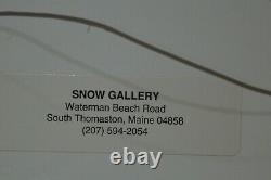 Limited edition print Wild Grape signed Lyn Snow matted and framed