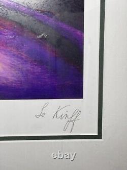 Linda Le Kinff Passing Time With Max Serigraph Framed Signed