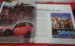 Lowndes 118 888 Red Bull 10 year in Australia Club car + signed Book only 112