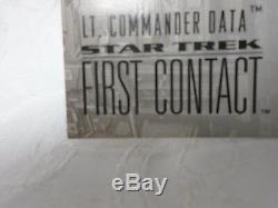 Lt Commander Data, Brent Spiner SIGNED skybox 1996 Limited Edition Card RARE