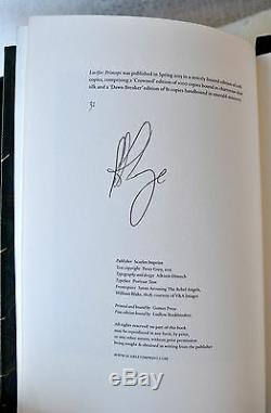 Lucifer Princeps Peter Grey Signed Fine Dawn Breaker Ed #32/81 Scarlet Imprint