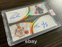 Luka Doncic Trae Young Panini Immaculate Dual Rookie Auto /49 RC SEALED 1/1 EBAY