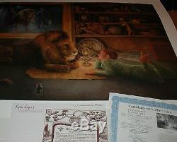 Lynn Lupetti THE LIONHEARTED Chronicles of Narnia Aslan S/N Limited Edition RARE