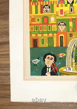 MARGERIN Signed Original Lithograph Print 65/200 Limited Edition