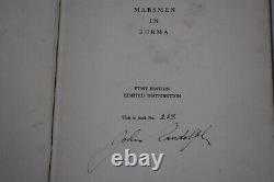 MARSMEN IN BURMA 1946 LIMITED FIRST EDITION SIGNED by JOHN RANDOLPH #263