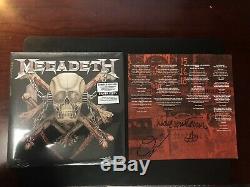 MEGADETH SIGNED'KILLING IS MY BUSINESS. THE FINAL KILL' New double LP SIGNED