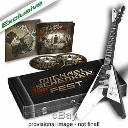 MICHAEL SCHENKER FEST Resurrection Autographed MAILORDER EDITION with mini guitar