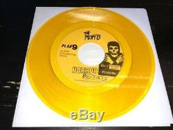 MISFITS HORROR BUSINESS 1979 7 1ST PRESS YELLOW VINYL Signed Danzig Only Doyle