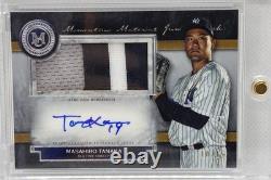 MLB Masahiro Tanaka 20 Topps Momentous Material 15 Limited Edition Autographed