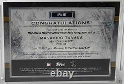 MLB Masahiro Tanaka 20 Topps Momentous Material 15 Limited Edition Autographed