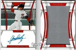 MLB Masataka Yoshida 23 National Treasures 99 Limited Edition Autographed Jersey
