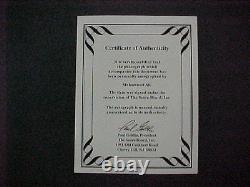 MUHAMMAD ALI AUTOGRAPHED (LIMITED EDITION) PHOTO DISPLAY WithCOA