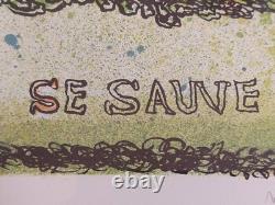 Madeleine PYK Signed lithograph Se Sauve