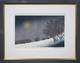 Makino Munenori Yukitsukiyo Woodcut Limited Edition Autographed By Japan'S Leadi