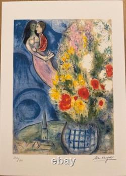 Marc Chagall Limited Edition Lithograph Signed and Numbered