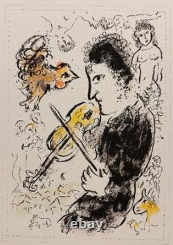 Marc Chagall Limited Edition Lithograph Signed and Numbered