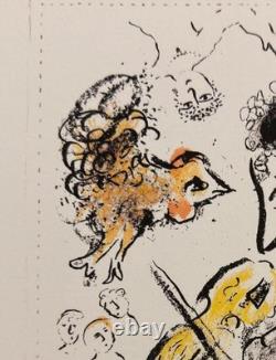 Marc Chagall Limited Edition Lithograph Signed and Numbered