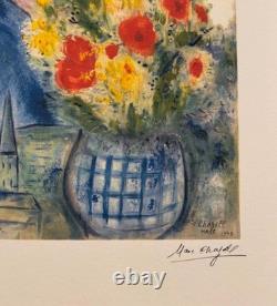 Marc Chagall Limited Edition Lithograph Signed and Numbered